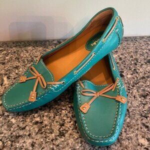 Clarks driving loafer Green Size 7